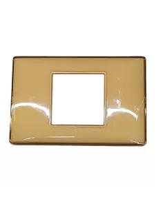 Vimar Plana 14652.43 Platte 2 zentrale Reflexmodule, bernsteinfarben 2